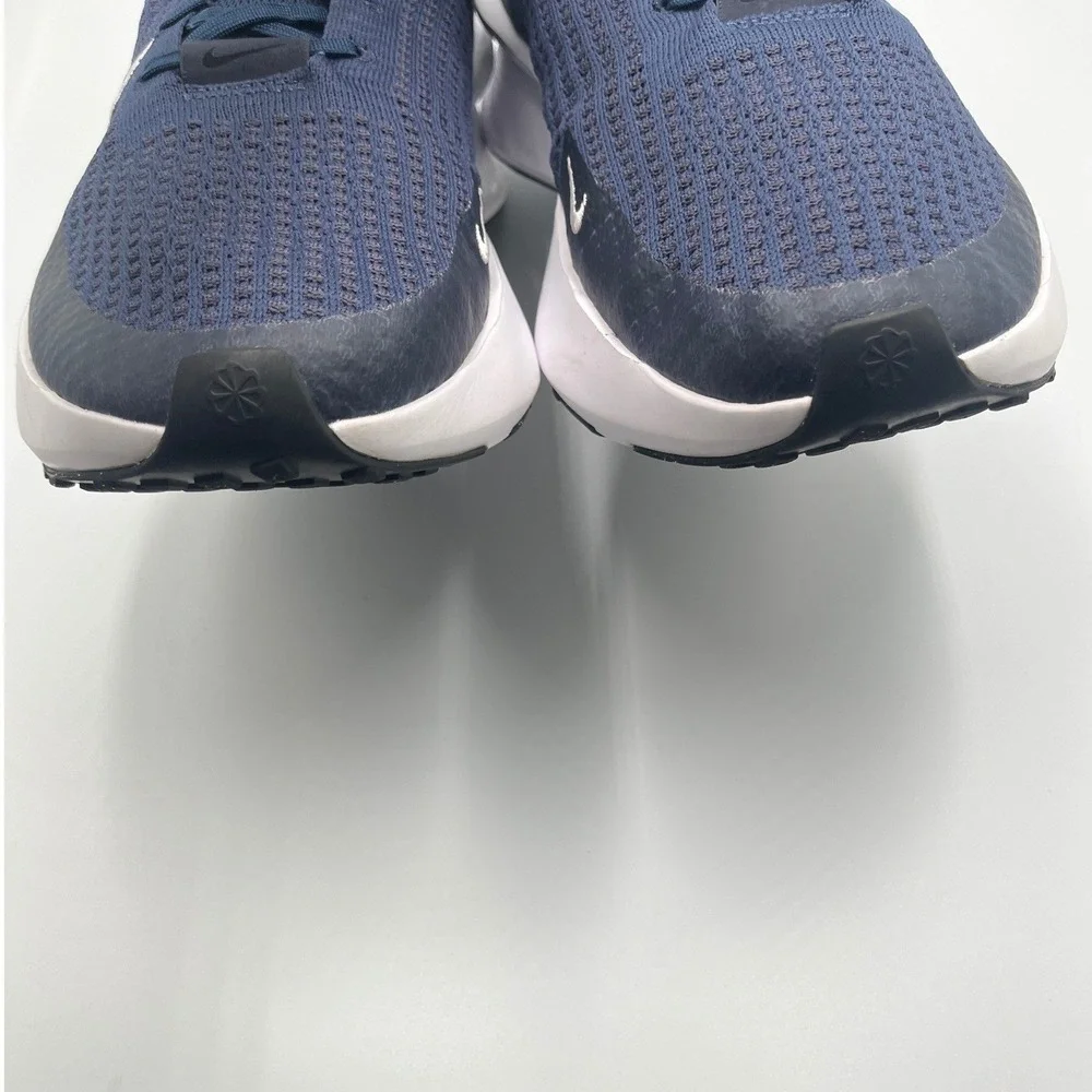 Nike Interact Run FD2291-402 Mens 15 College Navy White Running‎ Shoes